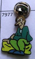 Pin Mann sitzend Comics
