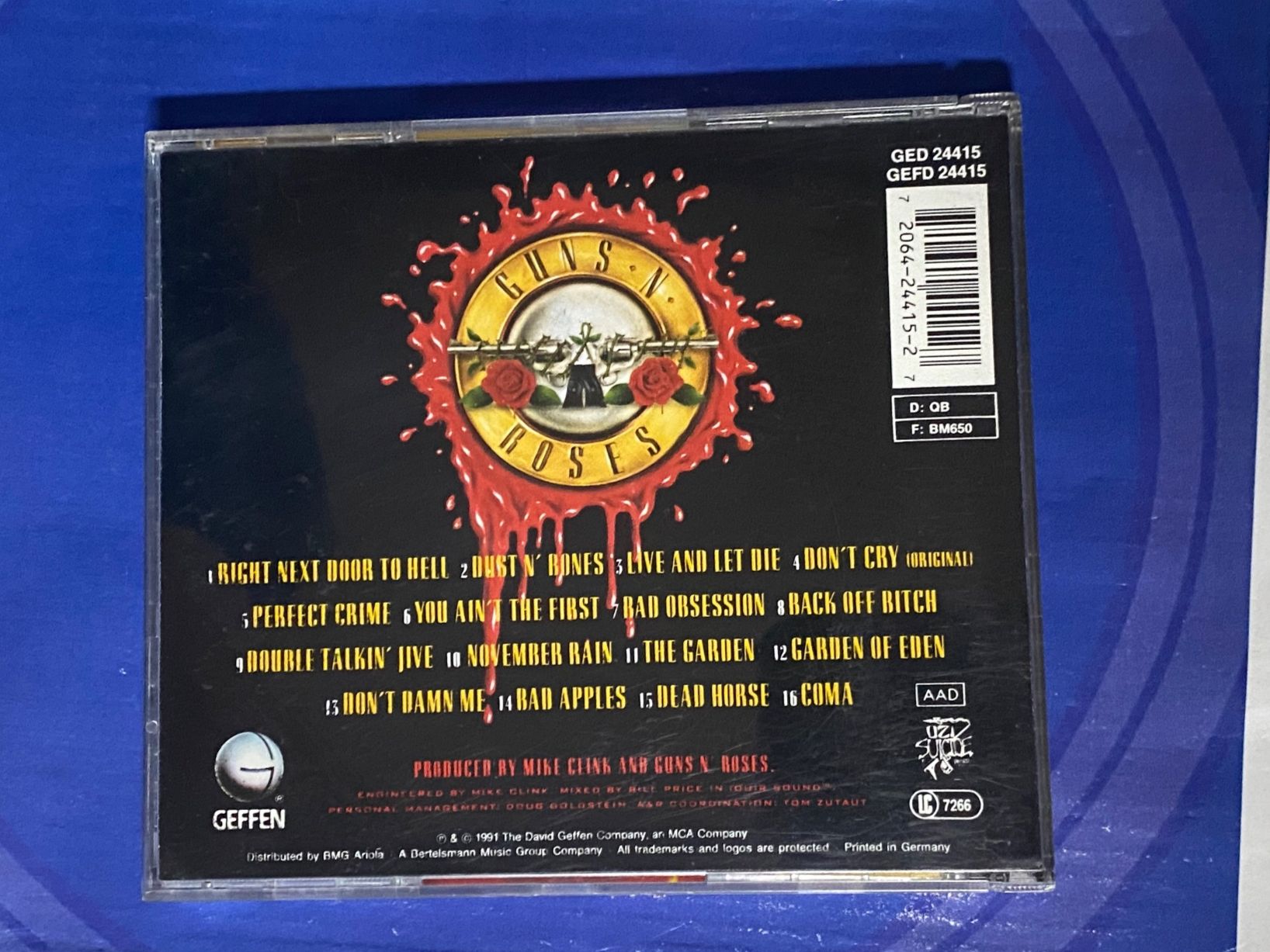 CDs: Guns Roses – Gebraucht aus Muri b. Bern von AdidasCollector 2