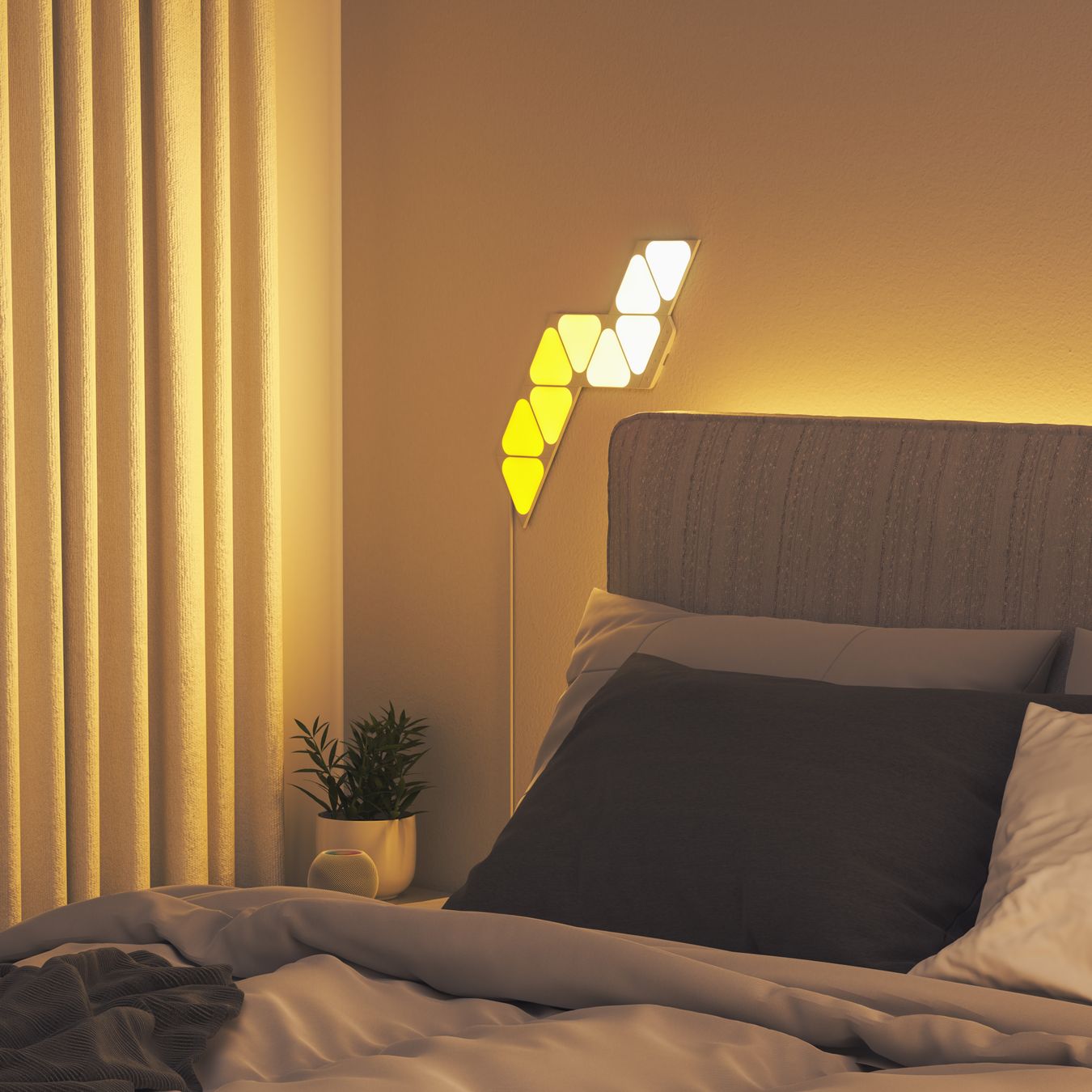 Nanoleaf Lampade: Shapes Mini Triangles Starter Kit 9 Stück – Nuovo e nell'imballaggio originale da Dietlikon venduto da Salesmax 3