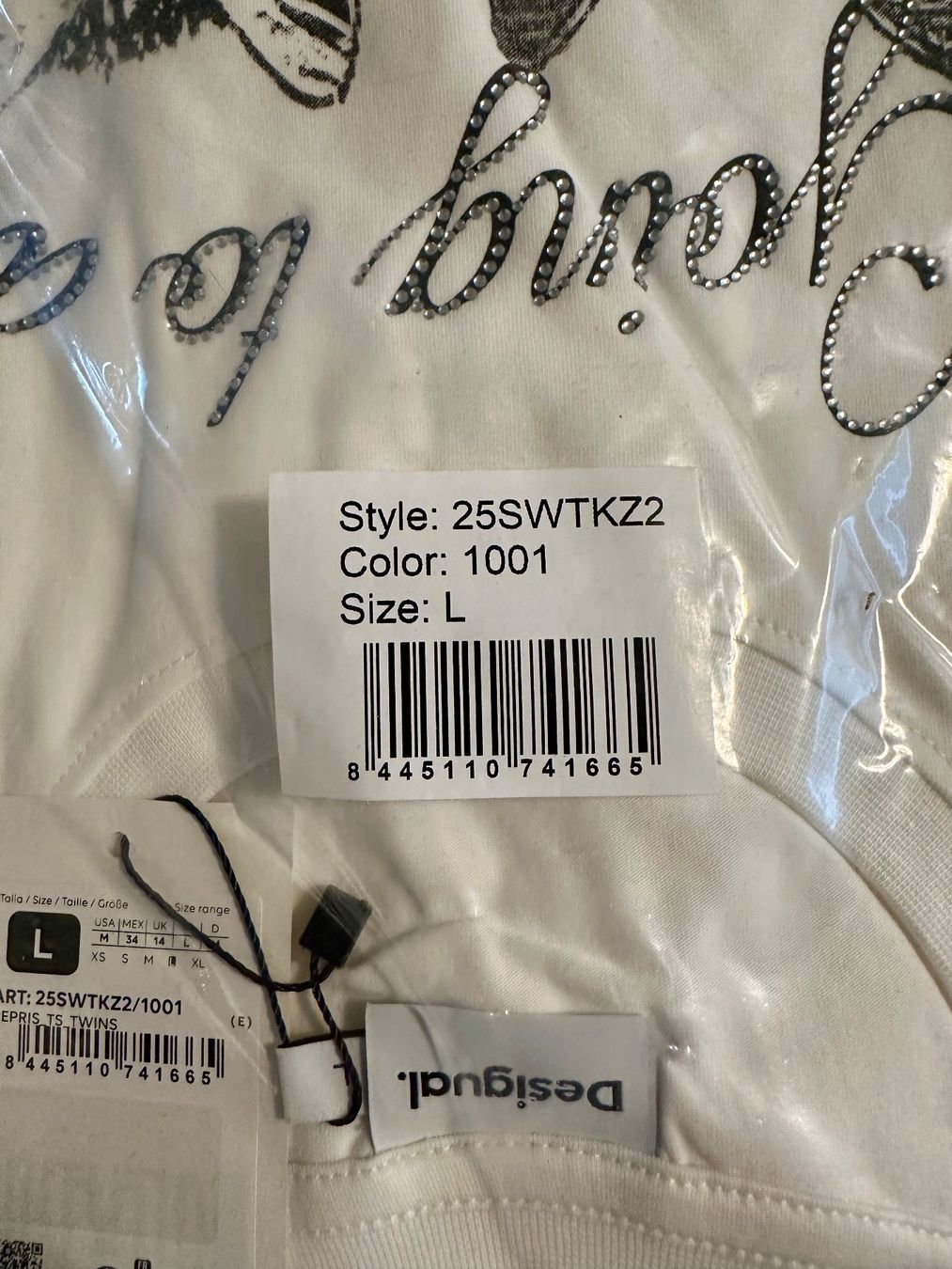 Desigual T-shirt: Kurzarm-TShirt DESIGUAL – Nuovo e nell'imballaggio originale da Spreitenbach venduto da Jessy8 4