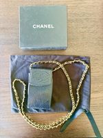 Chanel Vintage CC Logo Black Caviar Crossbody Mini Bag