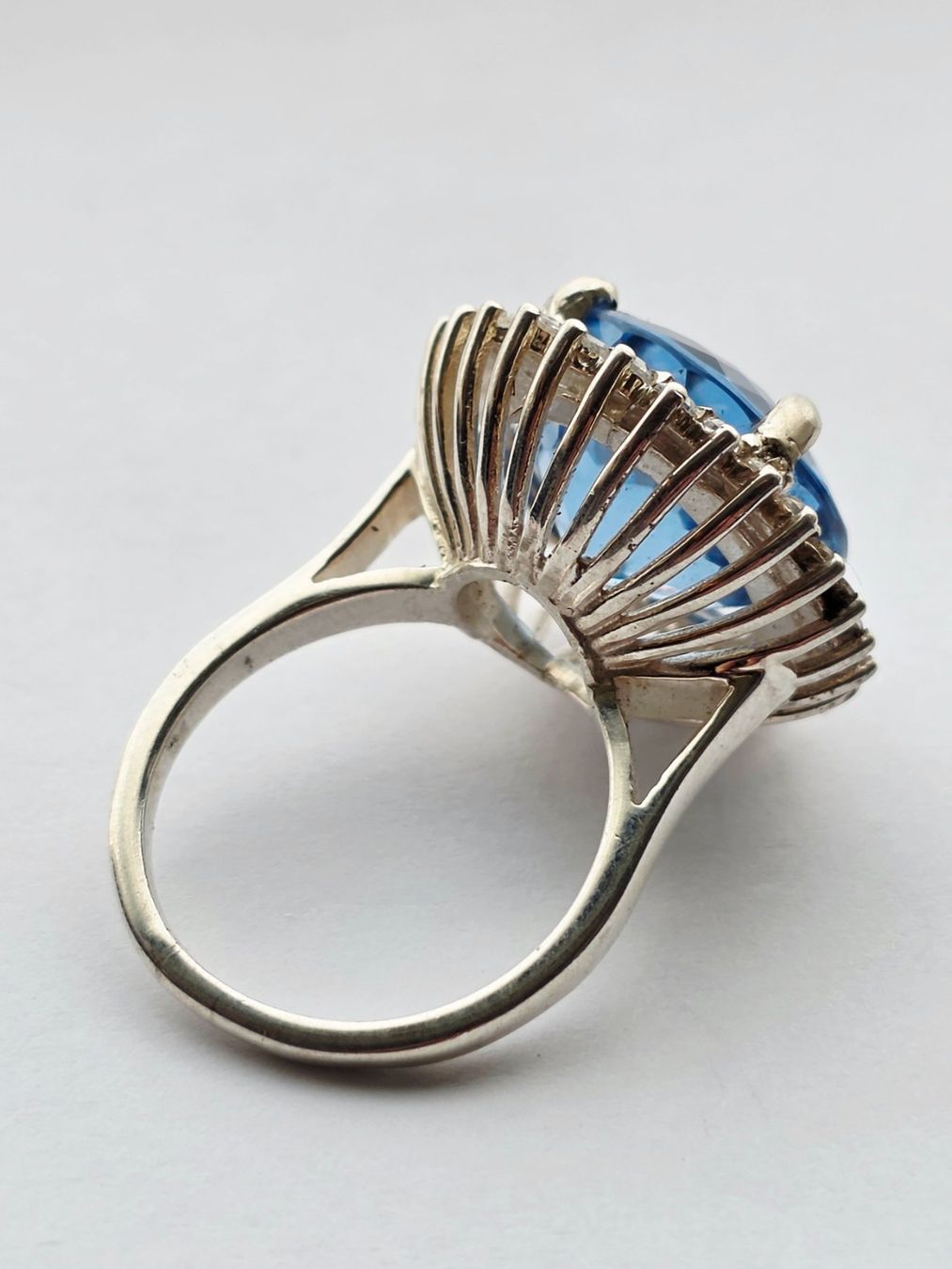 Anelli: Blau Topas Fingerring – Nuovo (secondo la descrizione) da Zürich venduto da Benedikt21 5