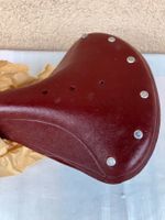 Leder Velosattel