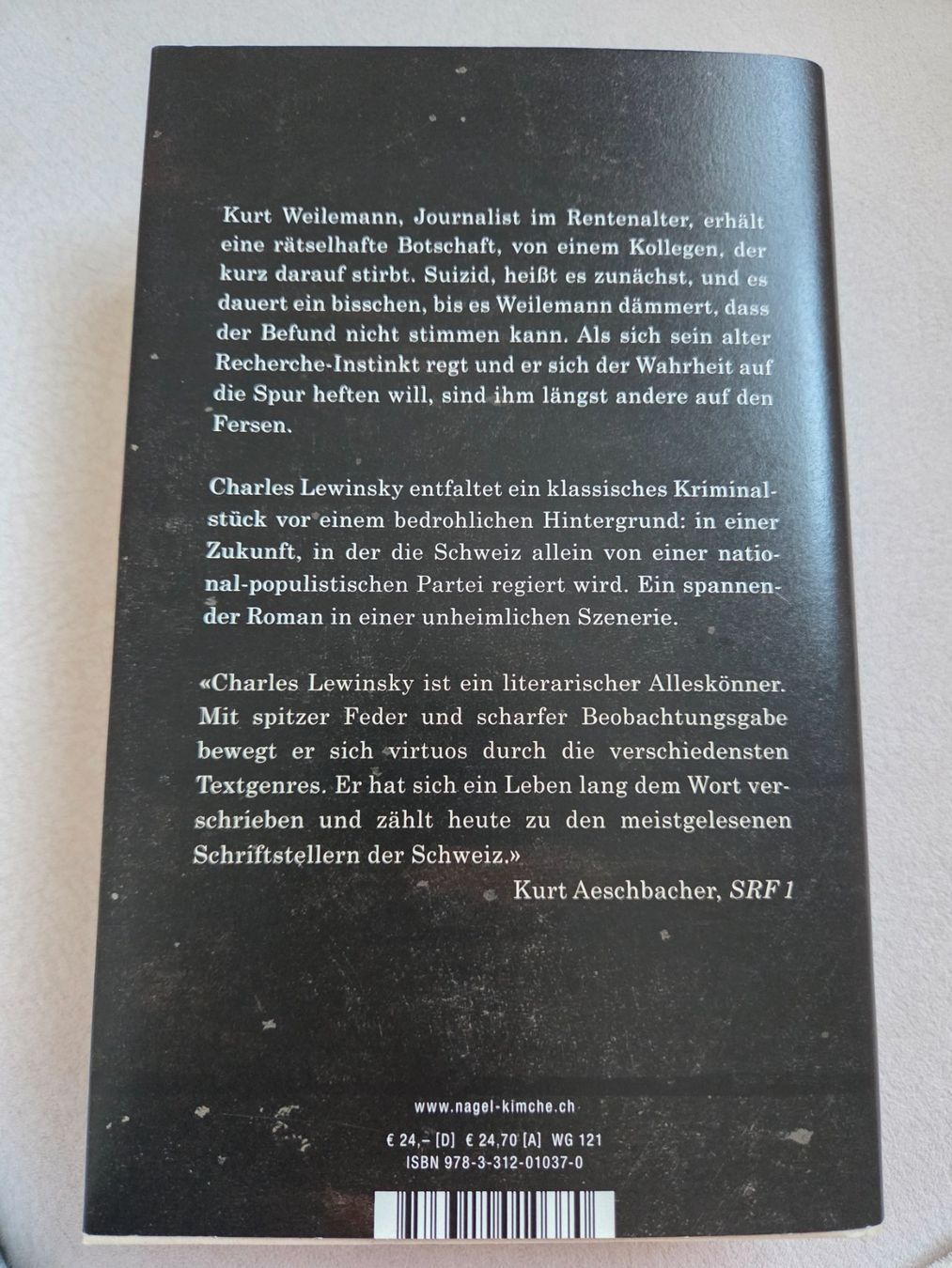 Libri: Charles Lewinsky - Der Wille des Volkes – Usato da Bergdietikon venduto da Tanne_10 1