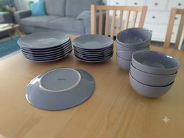 MÄSER Geschirrset Grau  23-teilig
