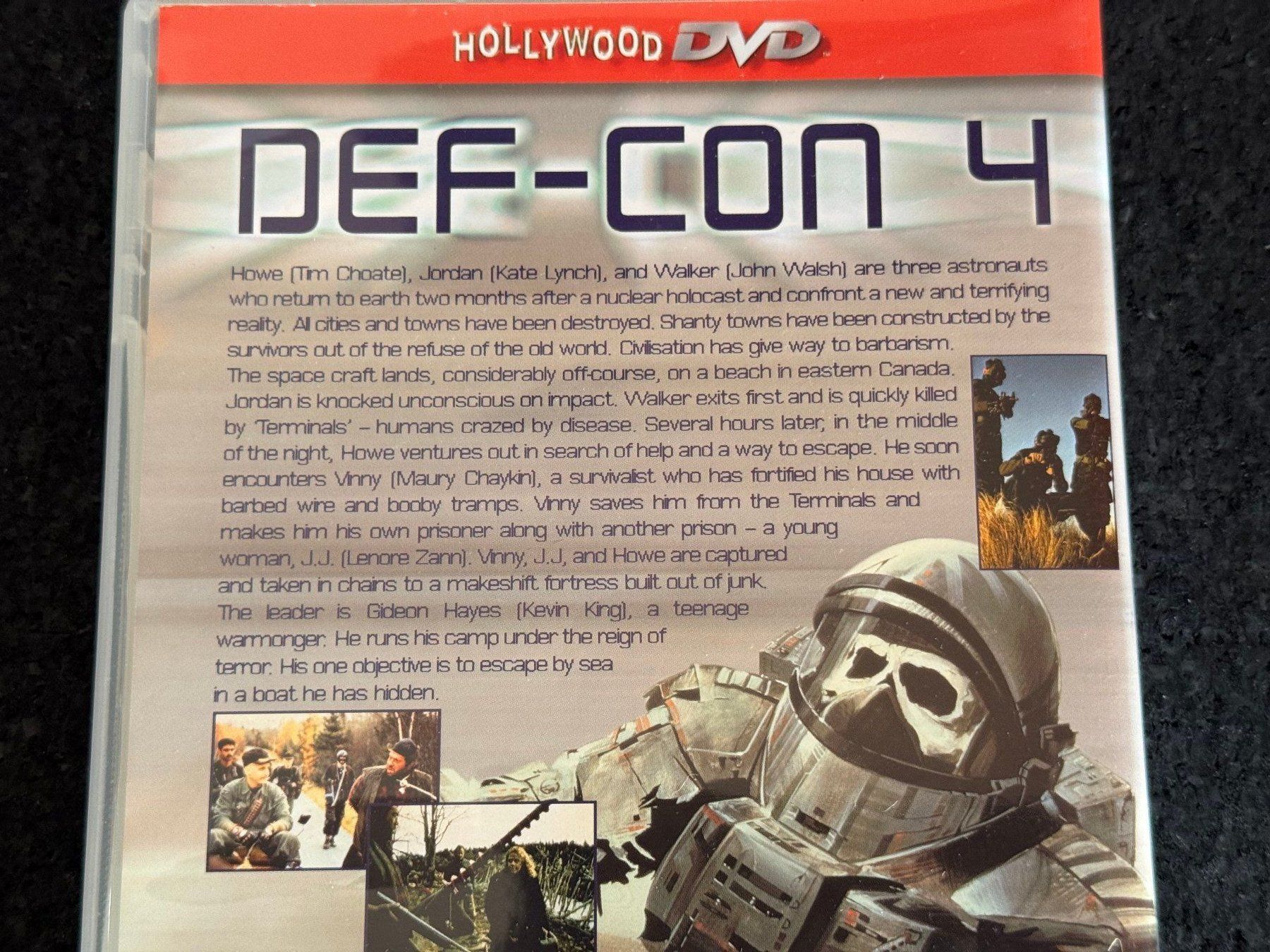 Tutti i DVDs: DEF-CON 4 Hollywood DVD EN – Usato da Fribourg venduto da tschjoly 2