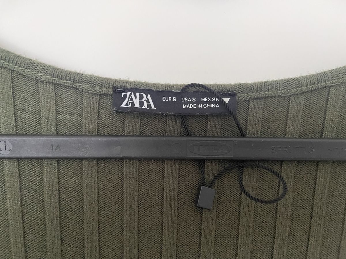 Zara Vestiti: Zara Kleid, olivgrün, Grösse S – Nuovo (secondo la descrizione) da Stallikon venduto da oez6e 3