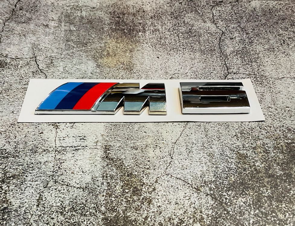 BMW M6 Emblem Logo Schriftzug NEU in Chrom | Kaufen auf Ricardo