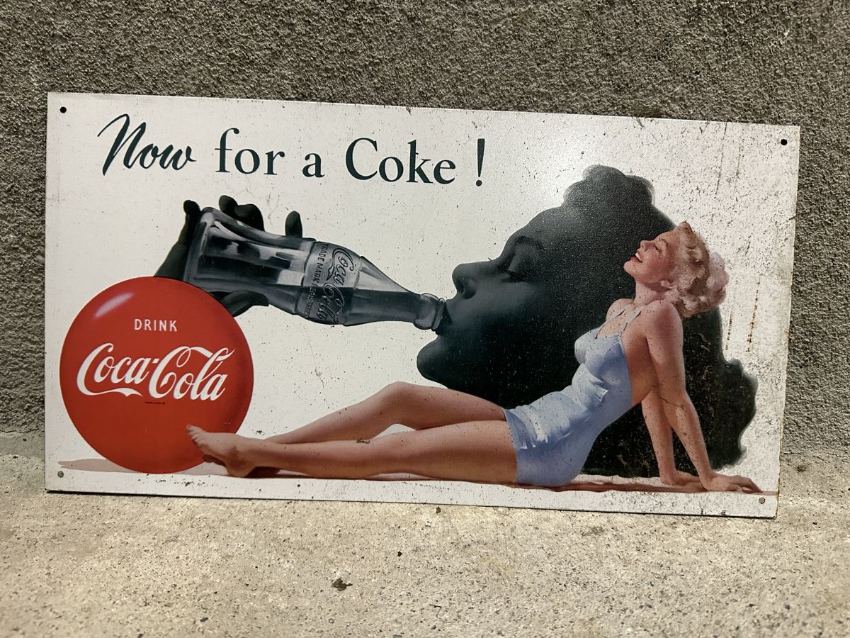 Insegne: Coca cola pin up – Nuovo (secondo la descrizione) da Reinach AG venduto da rares75