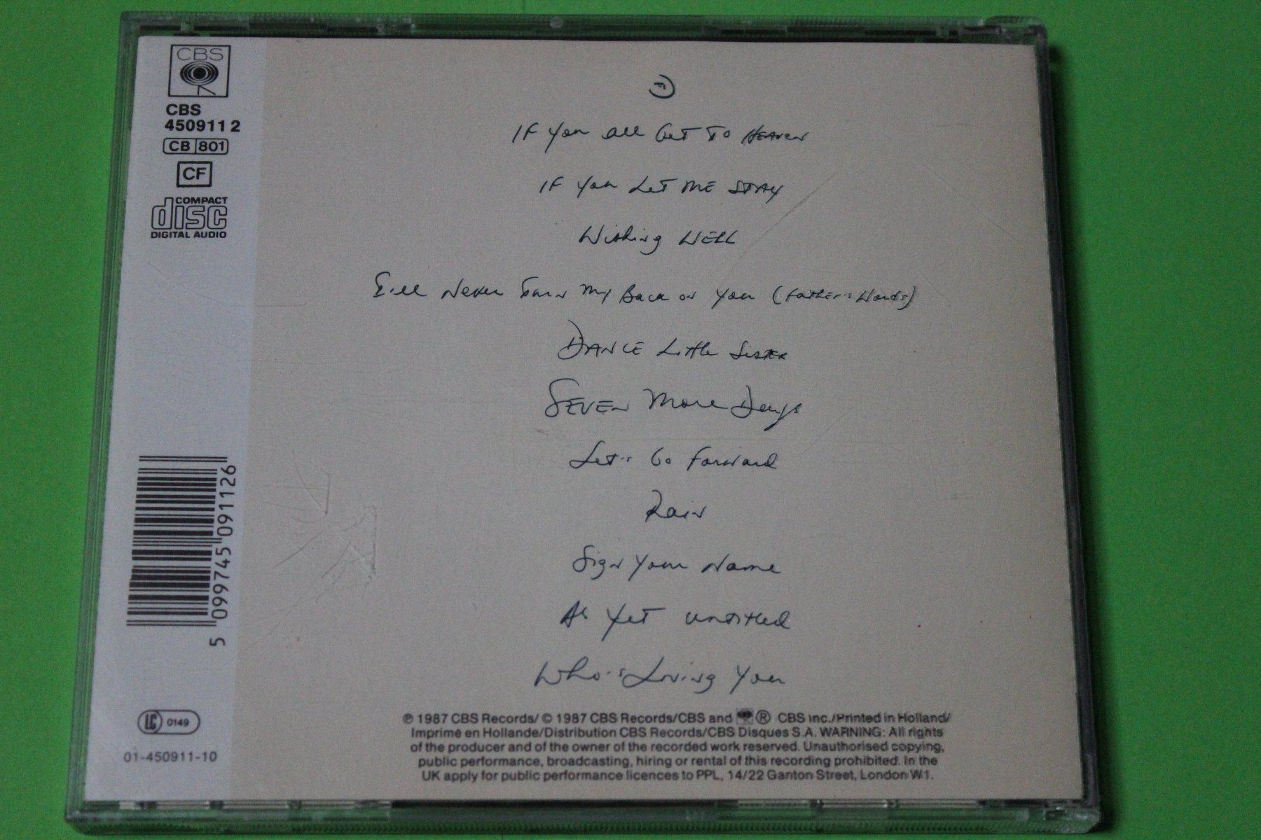 CD: INTRODUCING THE HARDLINE ACCORDING TERENCE TRENT D'ARBY CD – Usato da Tübach venduto da JamesStone 2