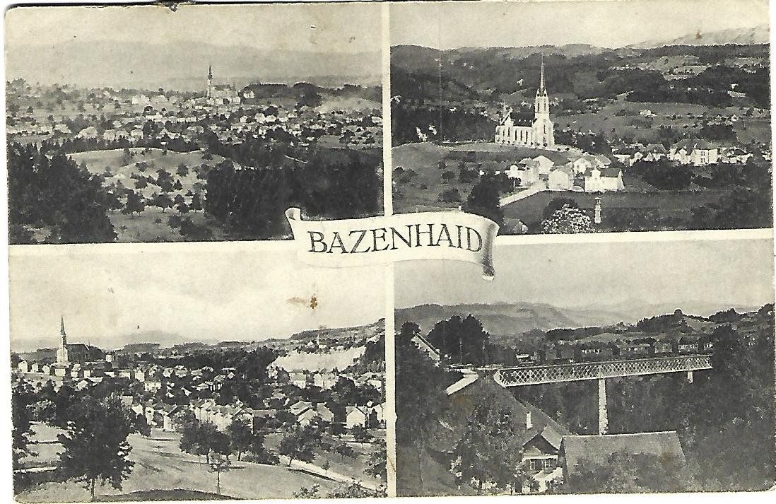 Cartes postales: Bazenheid 4-Bild – D'occasion à Wetzikon ZH par Brulu100
