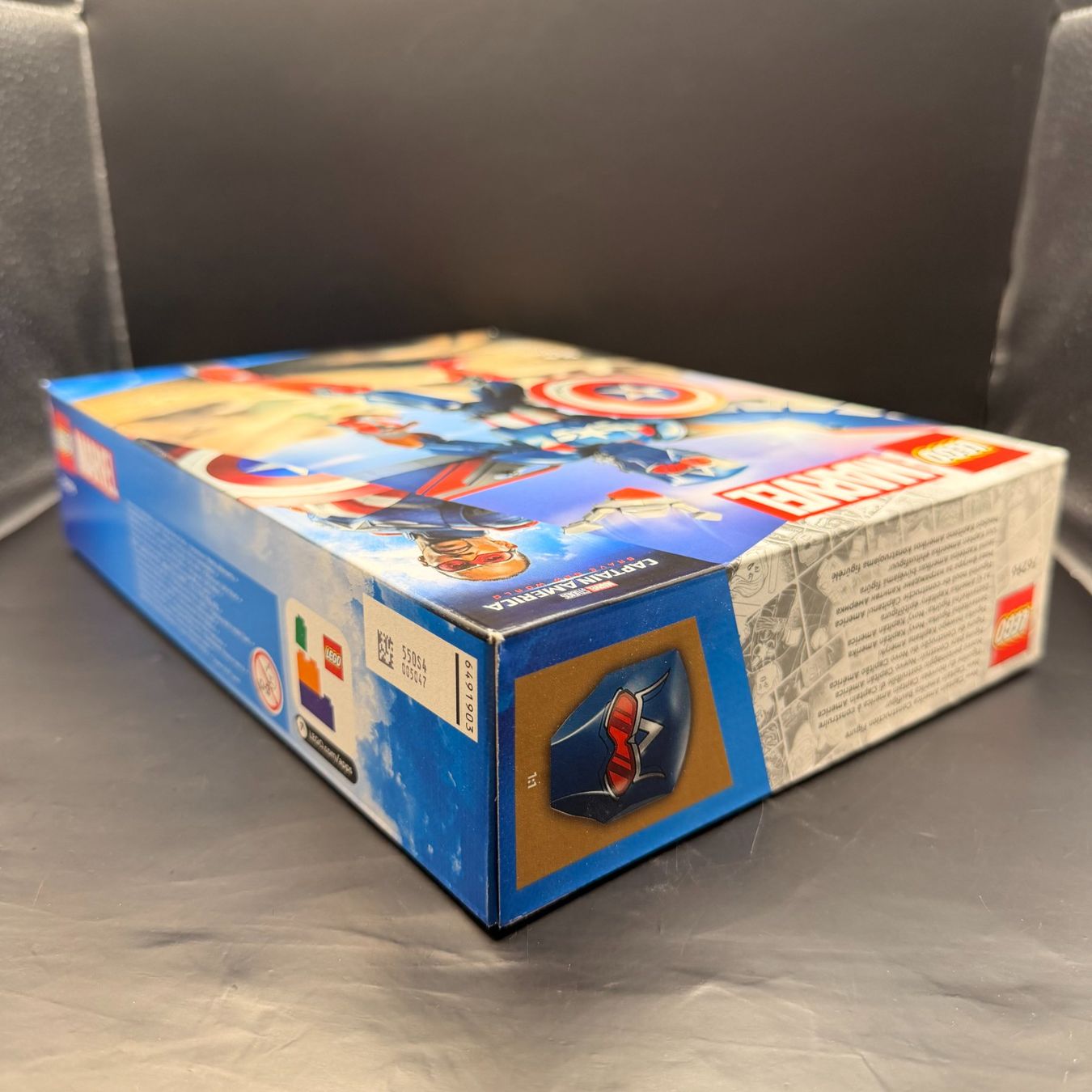 Lego Kit di costruzioni: LEGO 76296 Captain America Figur – Nuovo (secondo la descrizione) da Düdingen venduto da Nerdworld 2