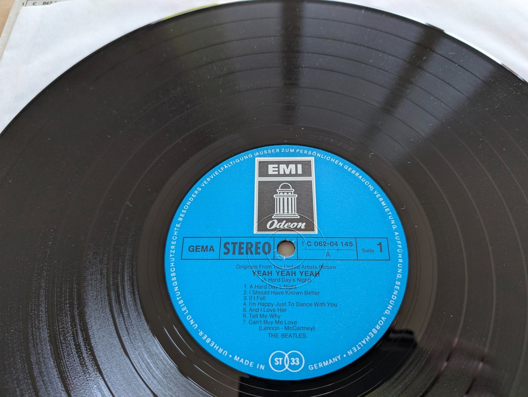 Dischi in vinile: The Beatles – Yeah! Yeah!   D 69 – Usato da Ebikon venduto da kisuM 5