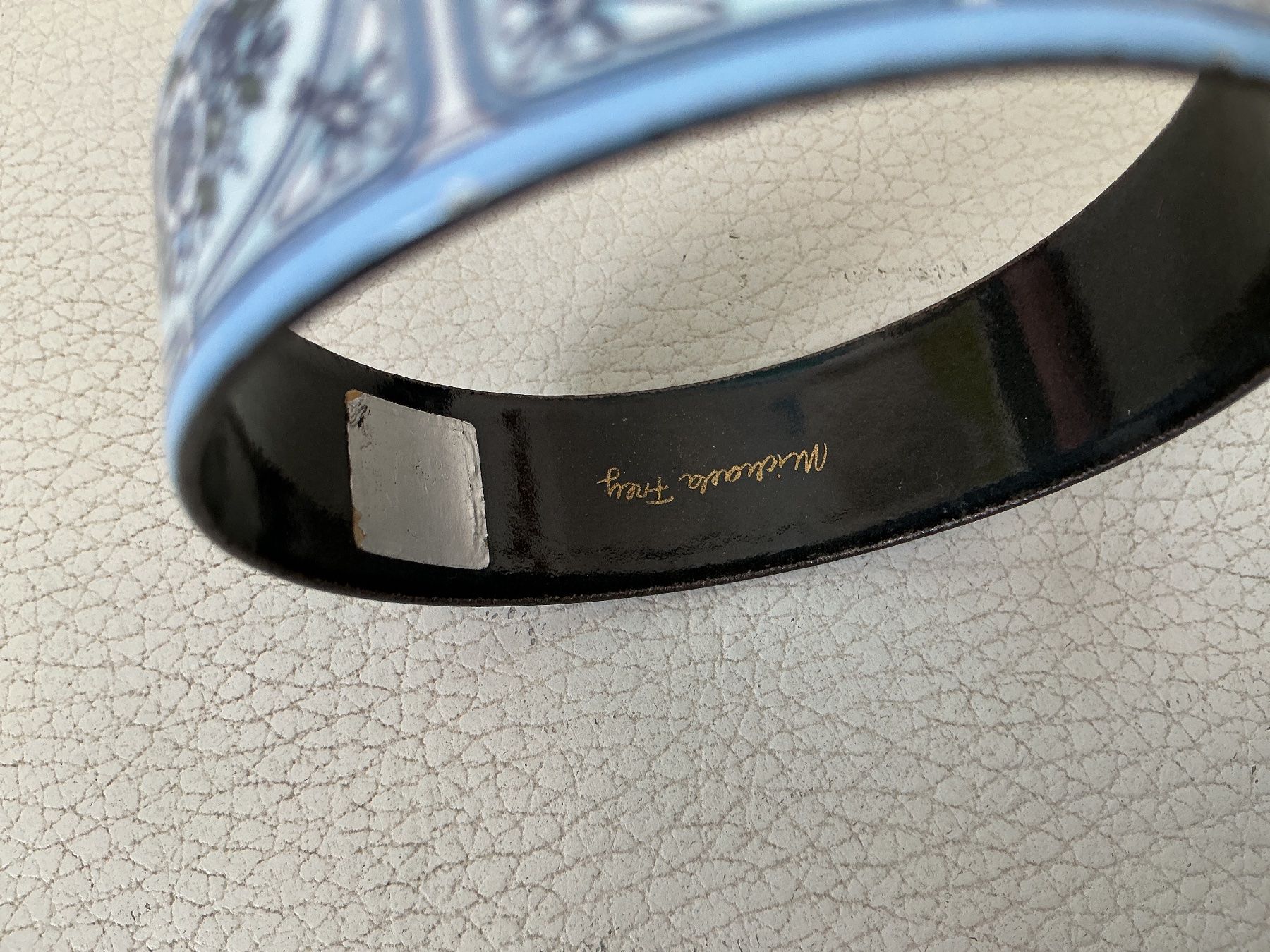Bracciali & Braccialetti: Michaela Frey  Emaille Armreif – Usato da Wettingen venduto da Andres54 1