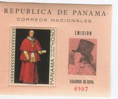 Block "Malerei. Francisco de Goya". Panama