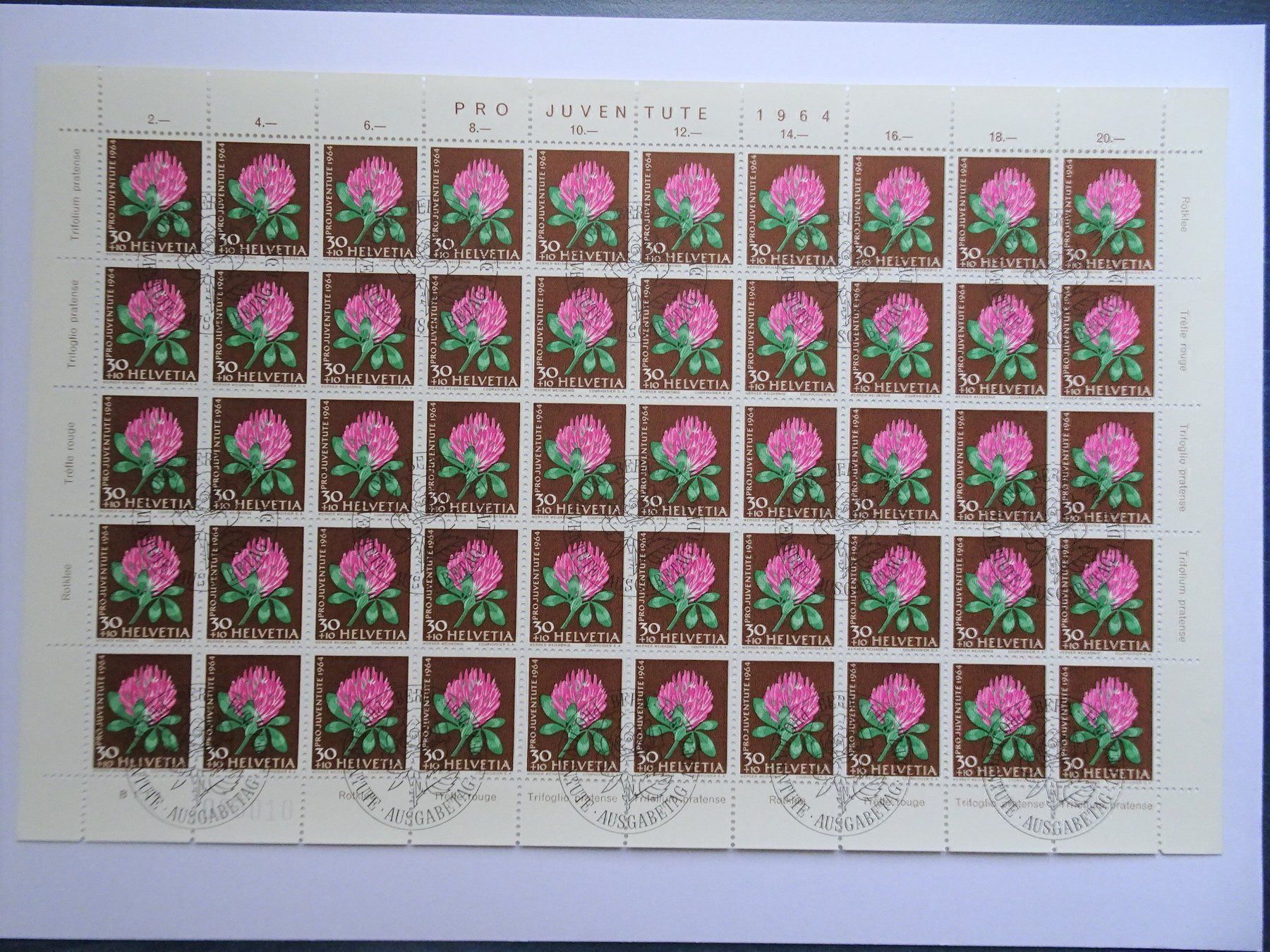 Alle Briefmarken: PJ 1964 – Neu (gemäss Beschreibung) aus Aadorf von Chnorli-Furz