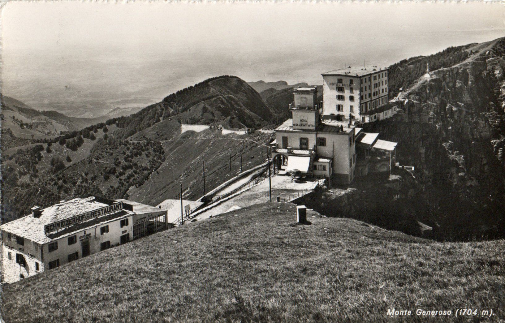 Cartoline postali: Monte Generoso – Usato da Melano venduto da pisonsdro