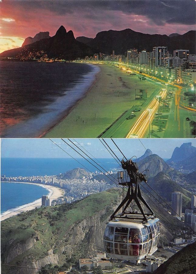 Cartoline postali: 10 Ansichtskarten Brasilien, alle gelaufen – Usato da Frauenfeld venduto da POML 4
