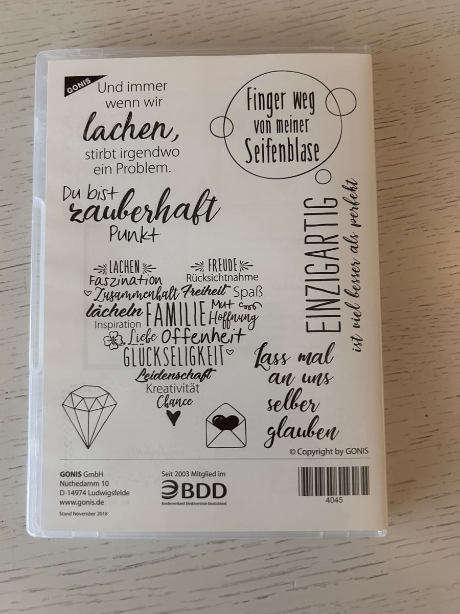 Gonis Tampons: Gonis Silikon Stempel  – D'occasion à Winterthur par simi82 1
