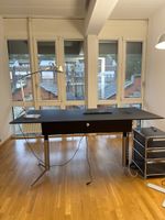 Schreibtisch Schwarz elektrisch höhenverstellbar