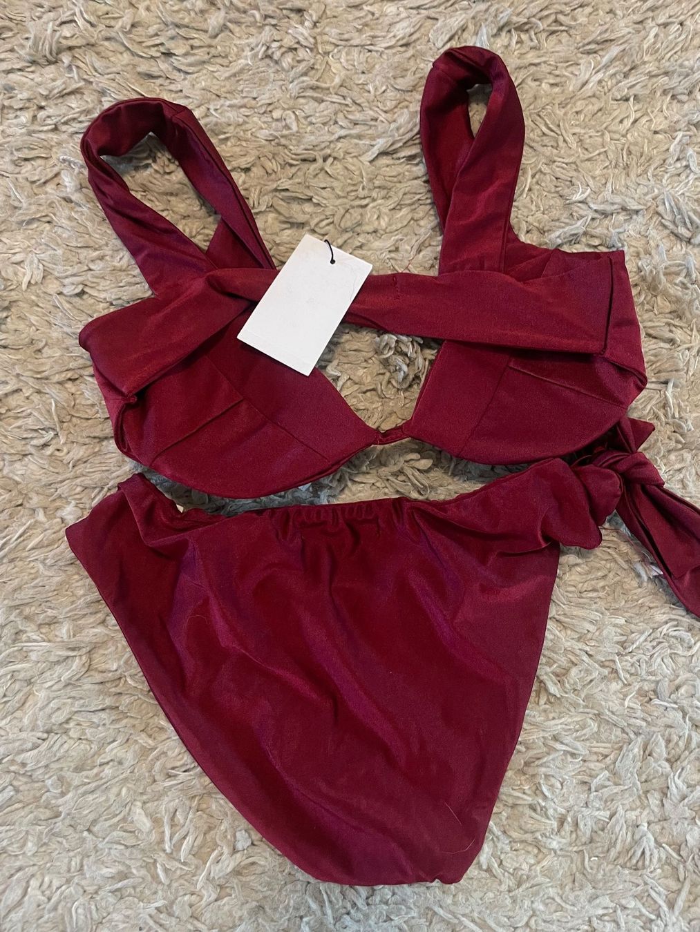 Costumi da bagno & Bikini: Lovely burgundy bikini – Nuovo (secondo la descrizione) da Genève venduto da lailas_things 2