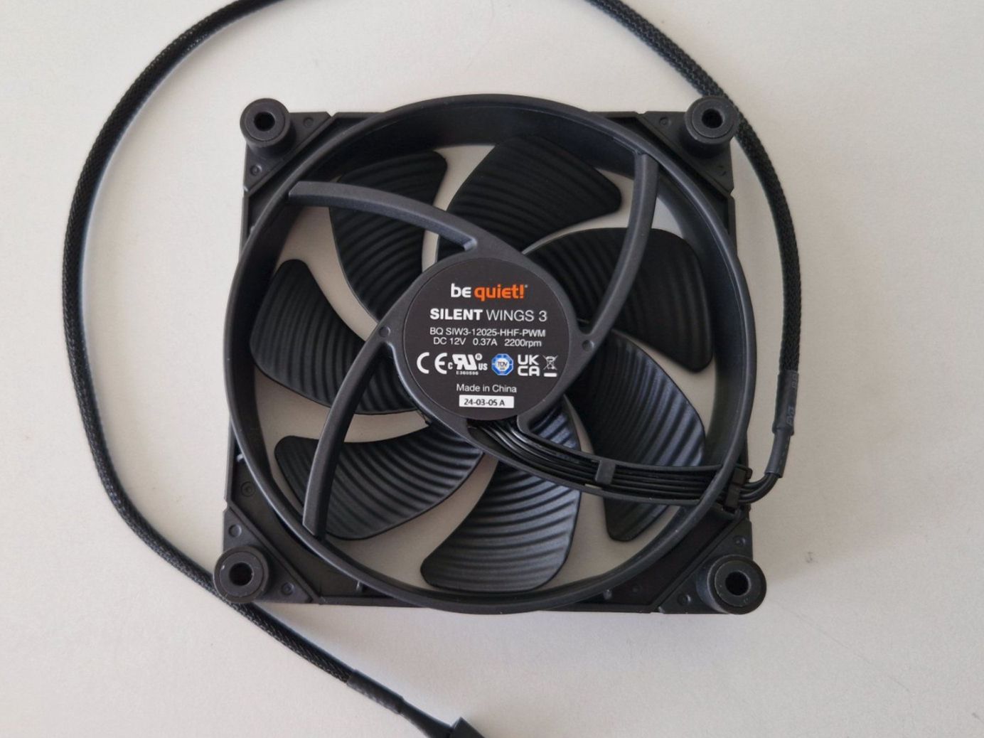 beQuiet! Ventilatoren: be quiet! SILENT WINGS 3 – Neu (gemäss Beschreibung) aus Elsau von sato83 2