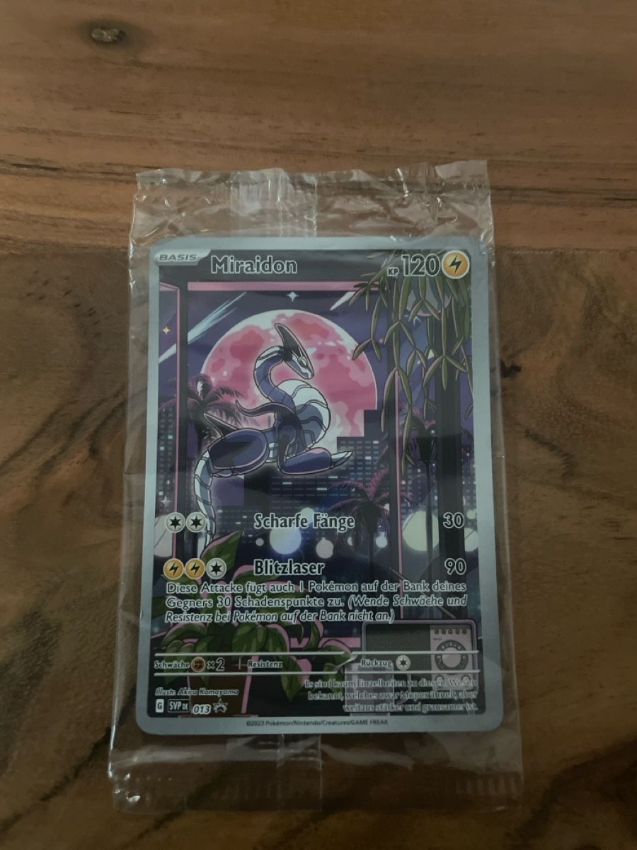 Pokémon Sammelbilder & Trading cards: Miraidon Promo – Neu (gemäss Beschreibung) aus Flawil von Duft-Alchemist