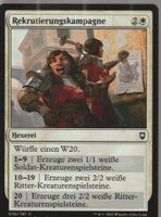 TCG Magic The Gathering MTG CLB  038 Rekrutierungskampagne