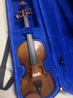 Violin with case brown 4/4 size good condition