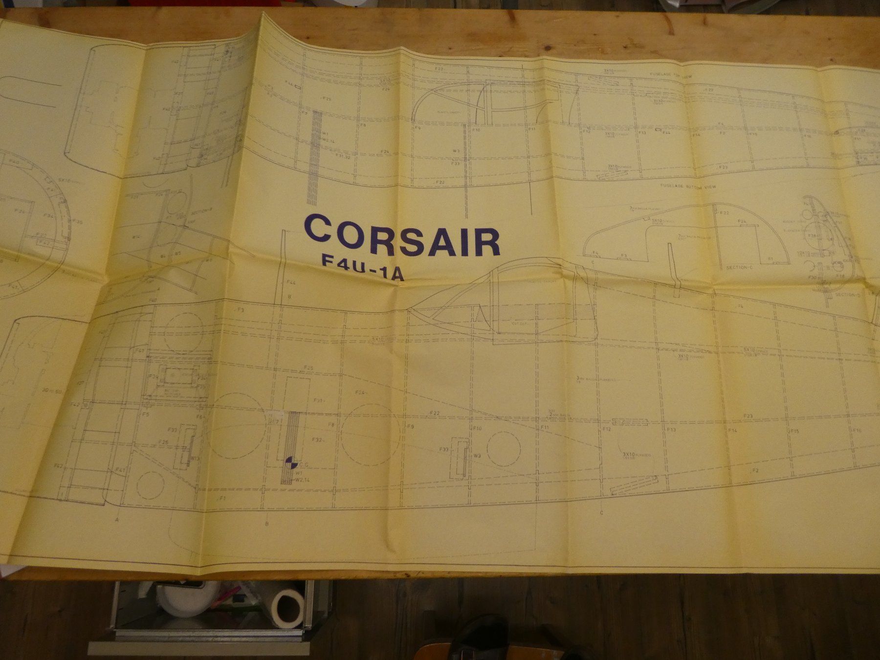 Modellismo RC: Corsair F4U-1A 1/5 – Nuovo (secondo la descrizione) da Frauenfeld venduto da Pege4 9