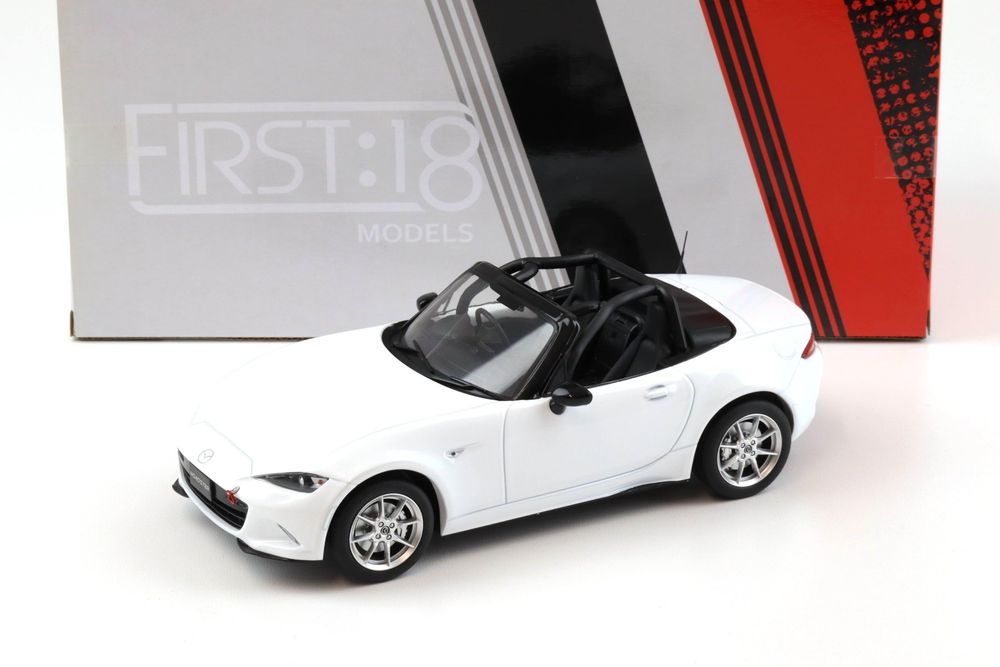 Mazda MX-5 IV Typ ND Phase I 2015-2019 weiss 1:18 (Neu und ...