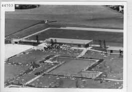Flugaufnahme Wil SG Sportanlagen Schwimmbad Photo: 90x125mm