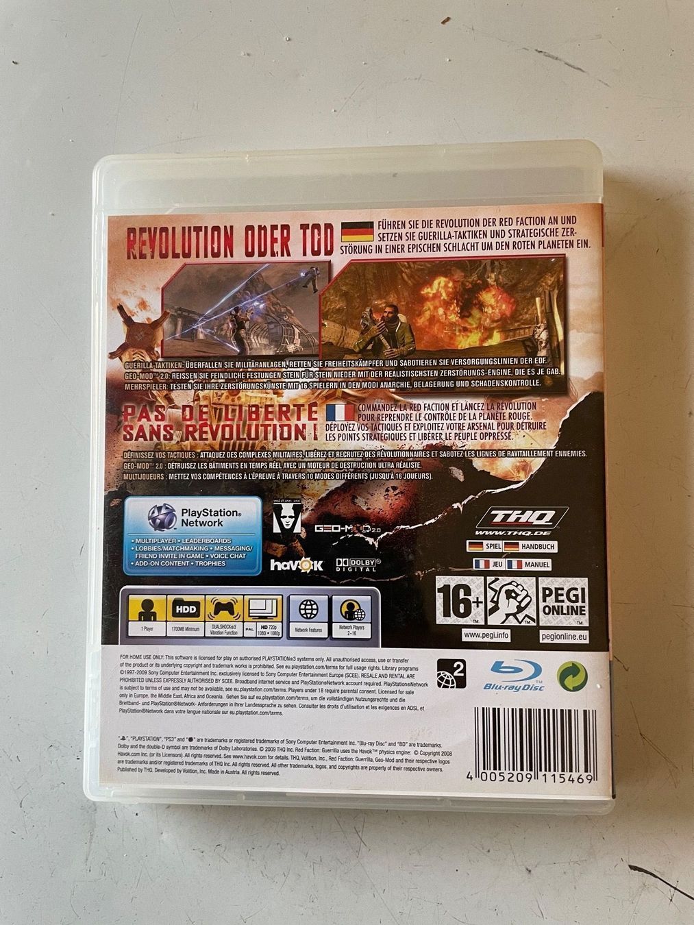Giochi: PS3 red faction guerrilla – Usato da moudon venduto da faucheur2 1
