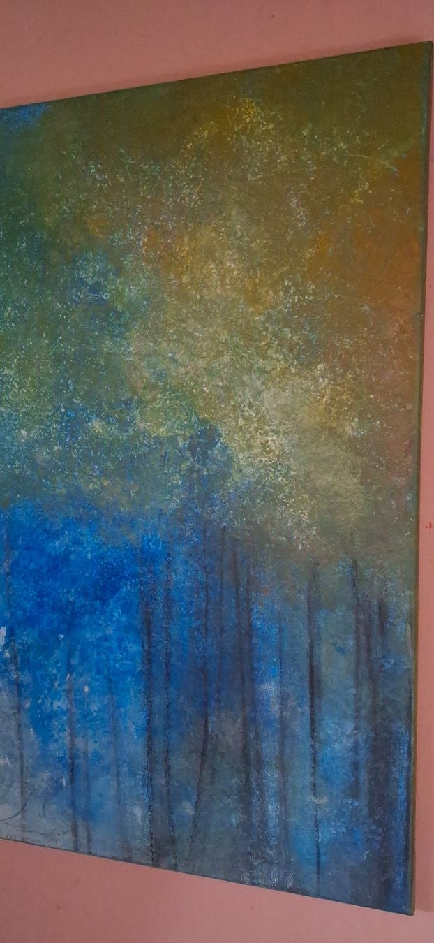 Tableaux: Gemälde " Geborgen" handmade 50×60 – Neuf (Voir description) à Riehen par Steinbock1970 5