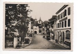 VALANGIN Hôtel du Château, Garage Vivier, Auto, Tanksäule