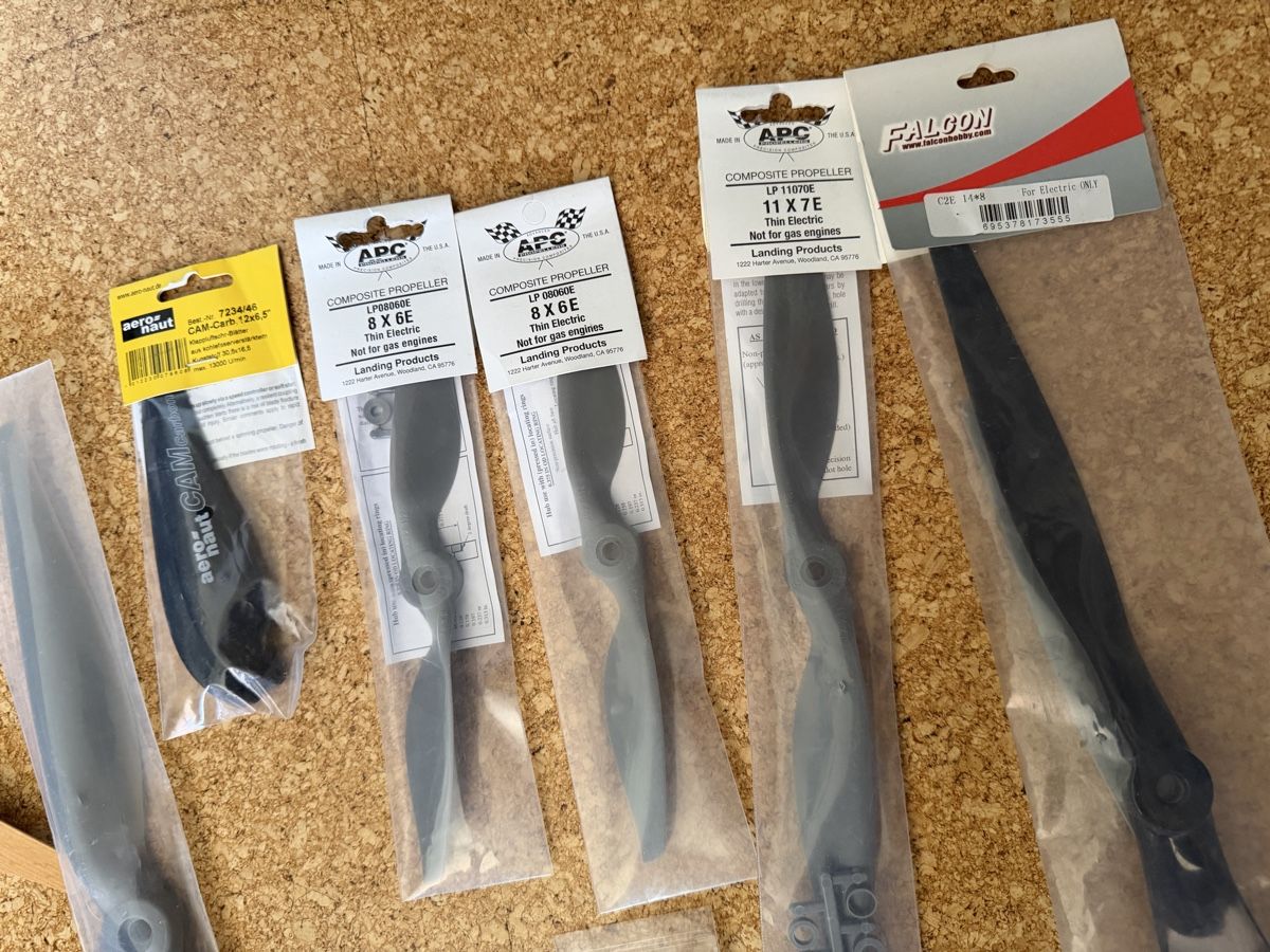 RC Modellbau: Diverse Propeller ( Siehe Liste ) ab 1 .- – Gebraucht aus Termen von Pruna 1