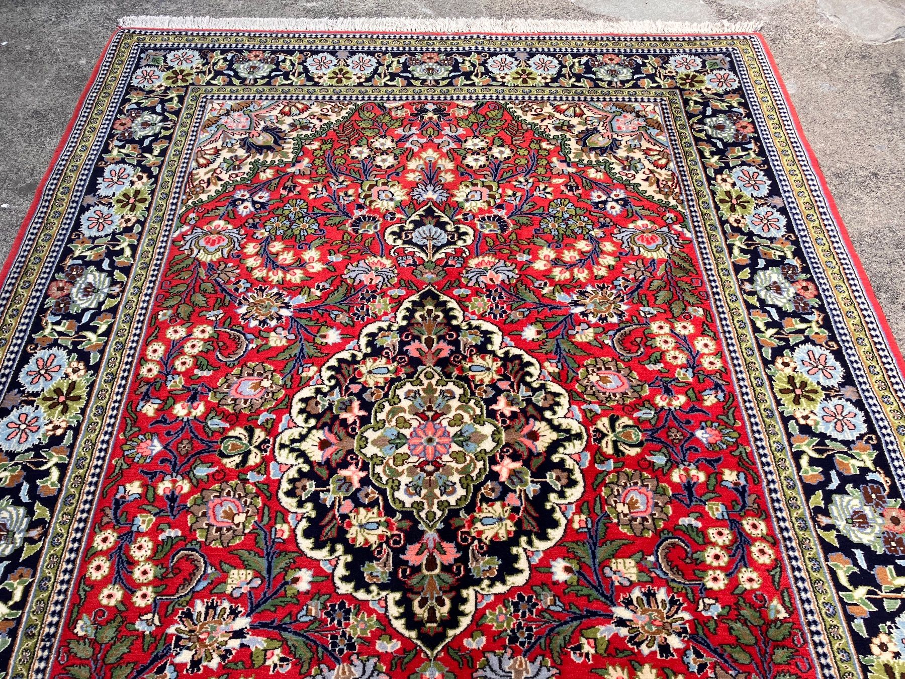 Tappeti: Schöner Ghom Teppich 210x144cm – Usato da Zürich venduto da Artnuvo 7