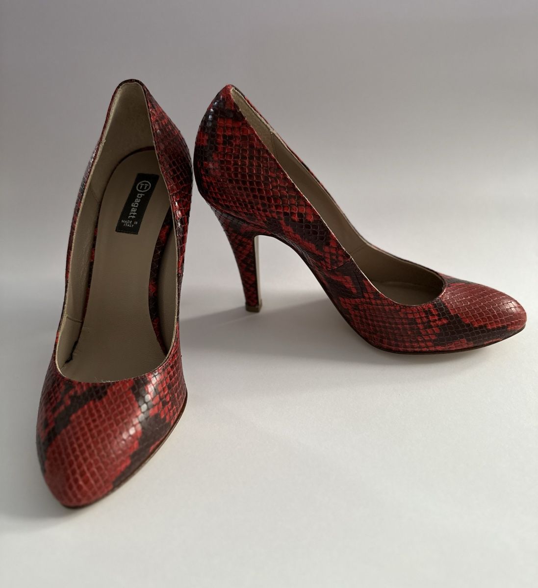 Bagatt Damenschuhe: Bagatt Pumps Python Gr. 38 - NEU – Neu und originalverpackt aus Fribourg von FafaL 1