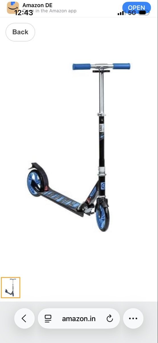 Scooter: Scooter / trottinette Mid 9 Rosa – Nuovo (secondo la descrizione) da Saas-Fee venduto da Marienelly19 3
