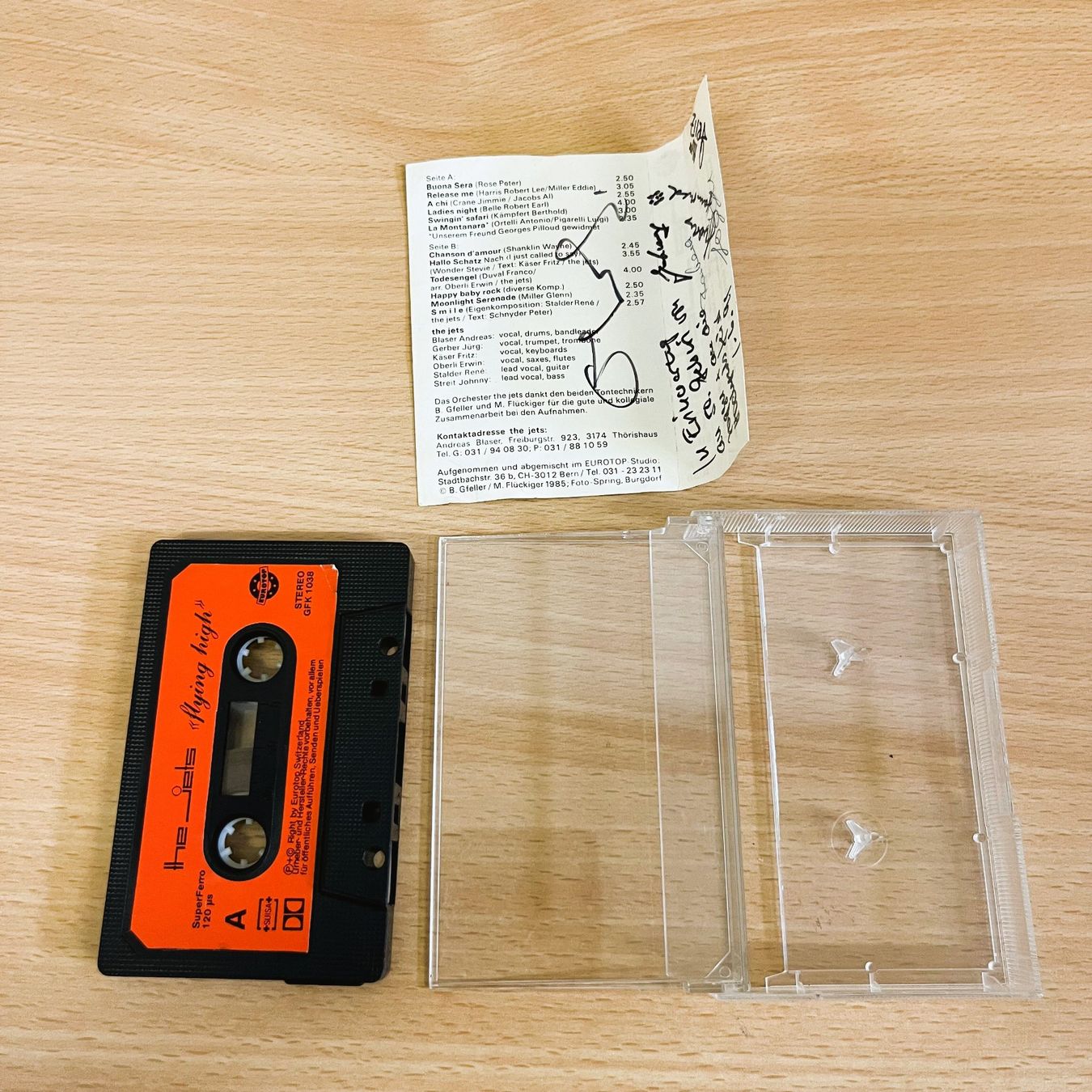 Cassettes audio: The Jets - flying high – D'occasion à Amlikon-Bissegg par riestig 1