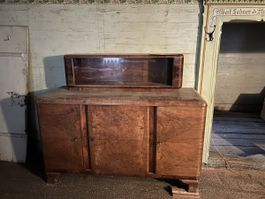 Wunderschönes Vintage Sideboard mit Vitrine