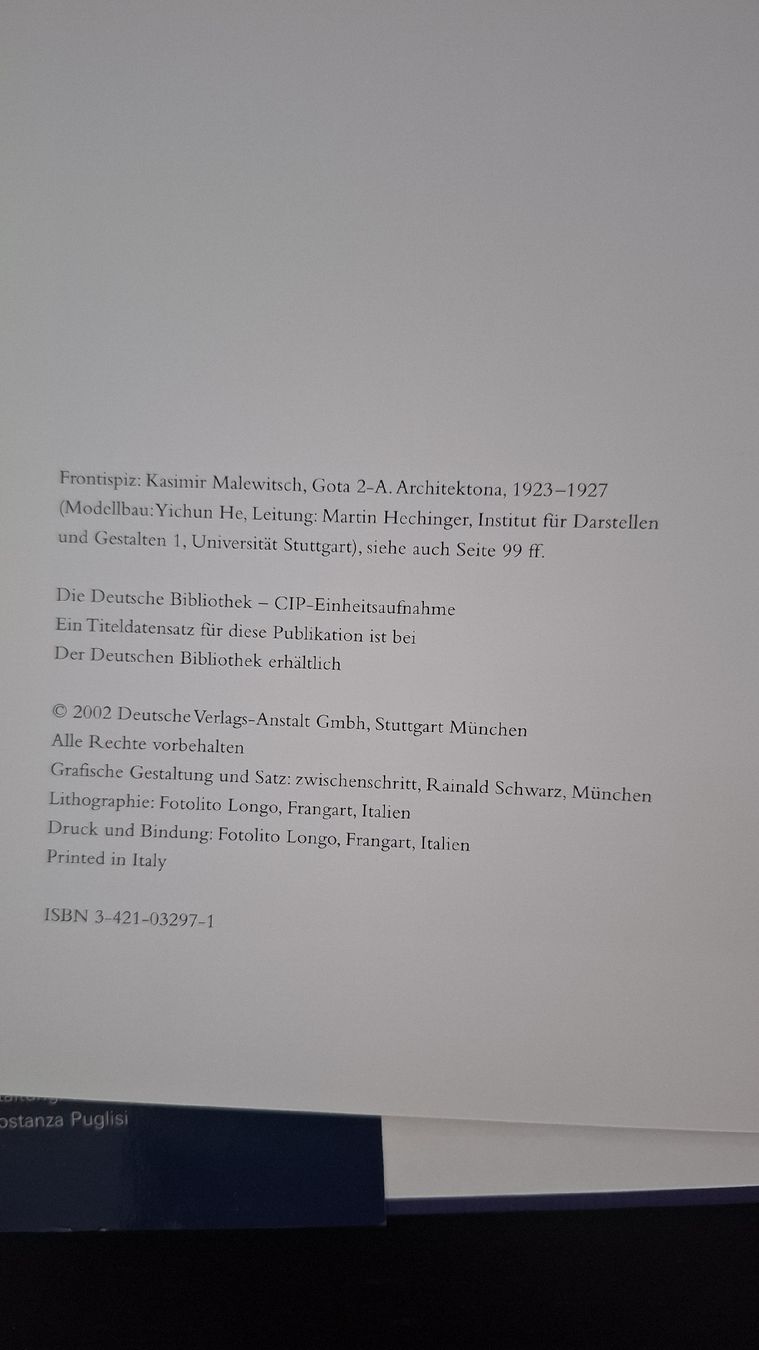 Libri: Architektur Skulptur • Klaus Jan Philipp – Usato da Ottenbach venduto da Rasenmaeeher 4