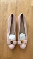Salvatore Ferragamo Vara ballerina - Pink Leather, Size 8.5