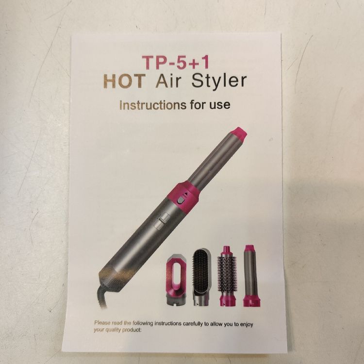 5in1 Fönbürste Set, Heissluftbürste neu 3