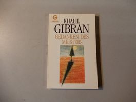 Khalil Gibran Gedanken des Meisters Goldmann Verlag Buch