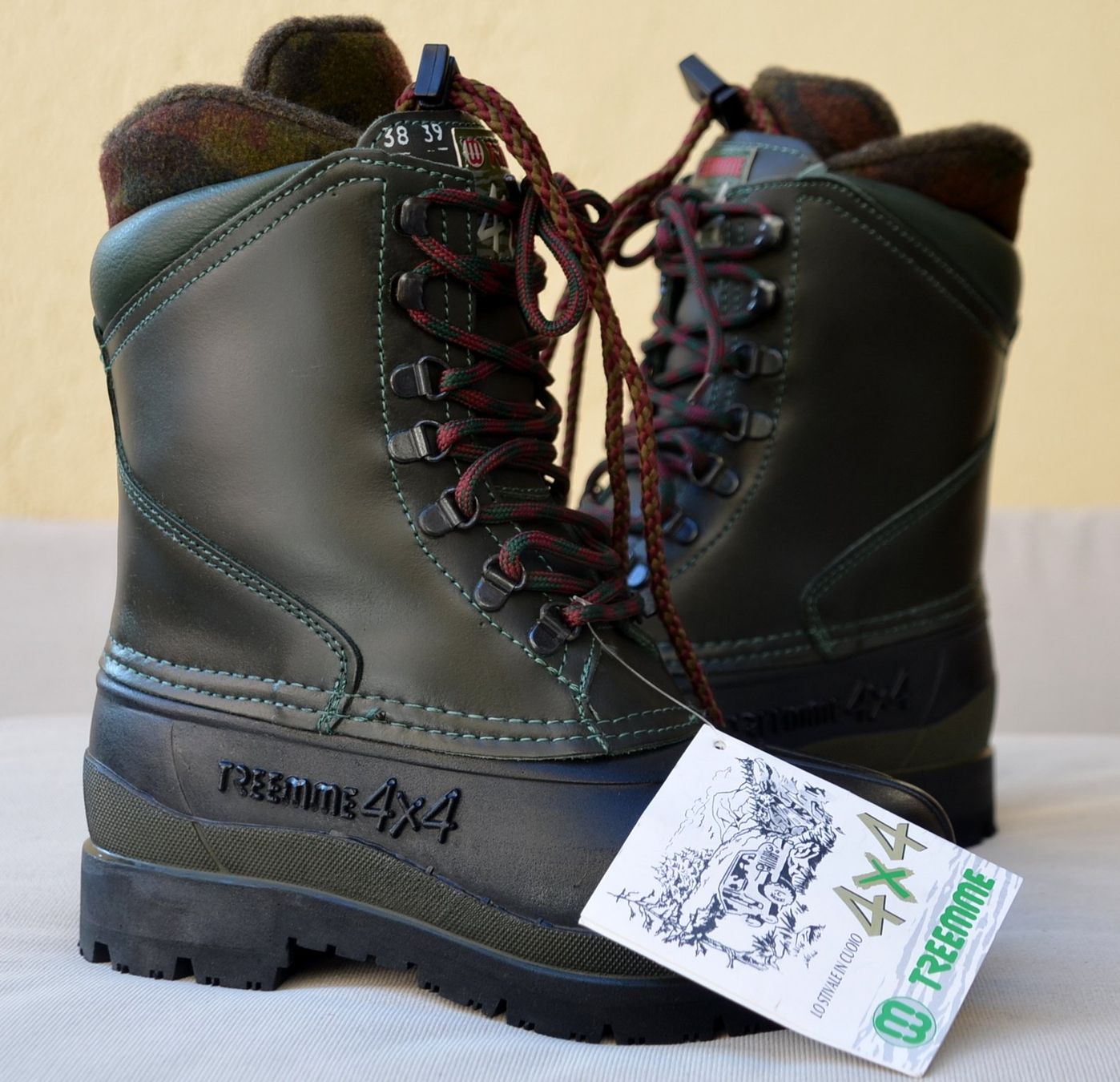 Scarpe da uomo: Treemme 4x4 Boots / bottes 38-39 – Nuovo (secondo la descrizione) da Collonges venduto da arashee 6
