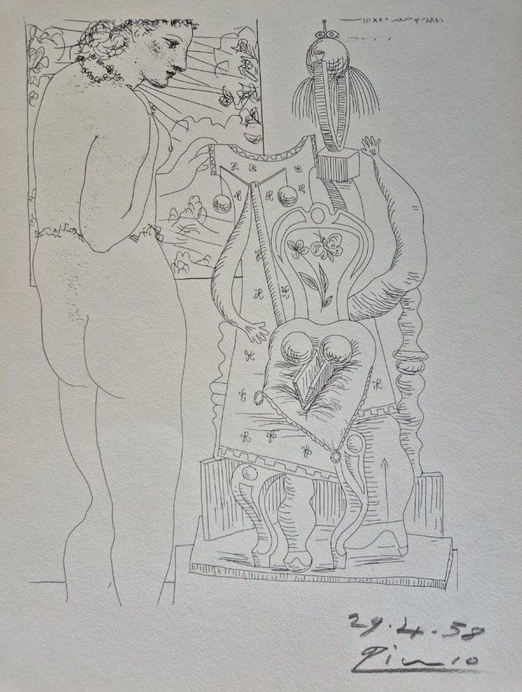Incisioni: Gravure "suite Vallard" d'après Picasso – Usato da Tramelan venduto da La_mine_d_art 2
