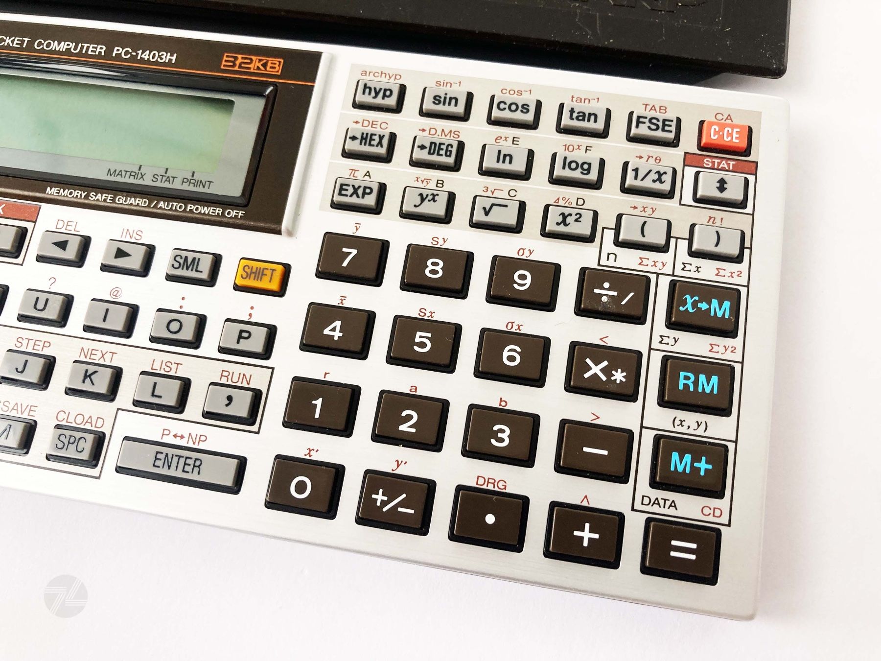 Sharp Calculatrices: SHARP PC 1403H 32KB Pocket-Computer Basic Vintage Calculator – D'occasion à Wetzikon ZH par cyan74 2