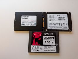 3x 1.92TB SSD SATA-III 2.5"