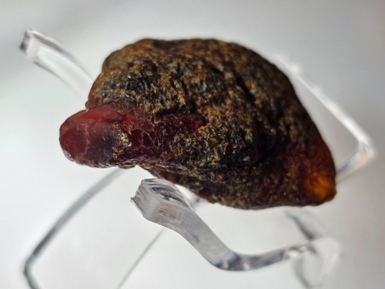 Minerali & Pietre curative: 5,7 gr Rohbernstein echt Roh Bernstein baltisch raw rot – Nuovo (secondo la descrizione) da Riedt b. Erlen venduto da Gottestraene 5